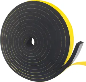 Air Conditioner Window Seal, Insulation Tape for Sliding Doors and Windows Sound Proof Soundproofing Door Seal,Weatherstrip,Air Conditioning Seal Strip (1 in x 1/4 in x 16 Ft)