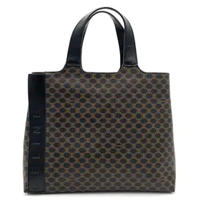 Pre-owned Celine Canvas Tote Vintage Macadam Bag #3612