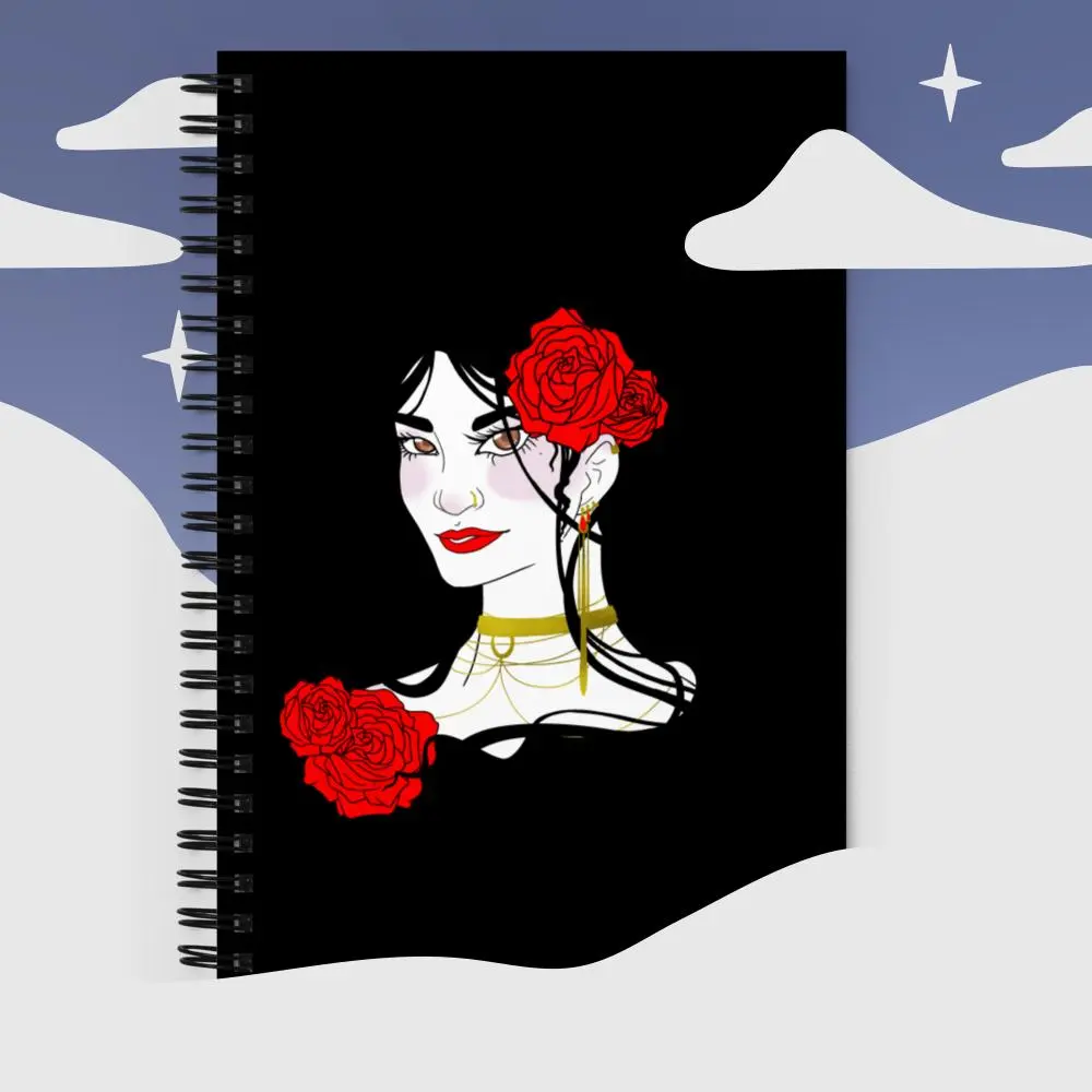 tattoo spiral notebook