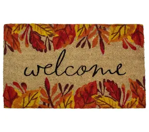 Northlight Rectangular Natural Coir Doormat 18"x 30"