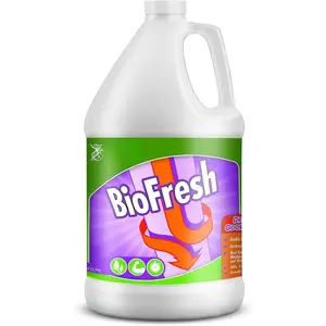 Enzyme Drain Cleaner & Deodorizer for Sink Drain, Showers, Septic Systems, Bathroom & Kitchen - Smell Remover for Fruit Fly Garbage Disposals, Dishwasher & Washing Machines - (1 Gallon)