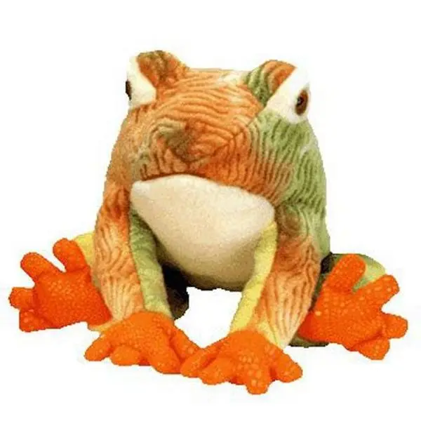 TY Beanie Buddy - PRINCE the Frog (13 inch) - MWMTs