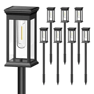 Solar Pathway Lights Outdoor,Bright Solar Lights Outdoor, IP65 Waterproof