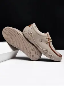 Men's Fashionable Loafers, Casual Comfortable Non-slip Driving Loafers, Lightweight Breathable Daily Wear Designer Shoes, Casual Leather Shoes for Outdoor Activities, Boy