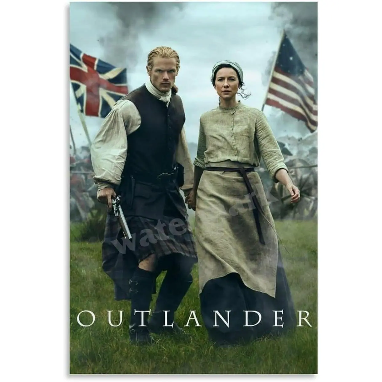 Outlander Posters TV Series Poster (9) Canvas Painting Posters And Prints Wall Art for Living Room Bedroom Decor