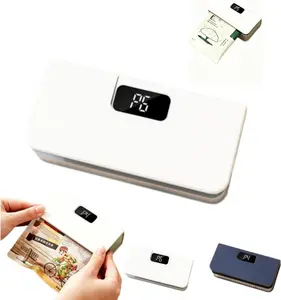 Portable Food Bag Sealer – Mini Rechargeable Heat Sealer & Cutter for Snack Bags, Plastic Packaging, Coffee & Pet Food Storage. Compact Handheld Sealing Machine, Perfect Kitchen Gadget for Home & Outdoor Use