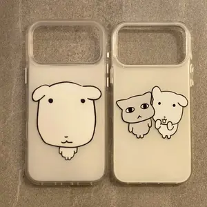Korean INS Cute Big Head Dog Cartoon Cat Kawaii Creative Phone Case Stylish & Durable New Year Gift: Fashionable Phone Case for iPhone 17 16 15 14 13 12 11– Perfect Blend of Protection and Trend