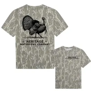 Mossy Oak Greenleaf Washed Turkey Tee camo, Vintage Bottomland Camo Tee, Men's Hunting Camo Shirt, Casual Wear Bottomland Mossy Oak Tee, Gift for Him
