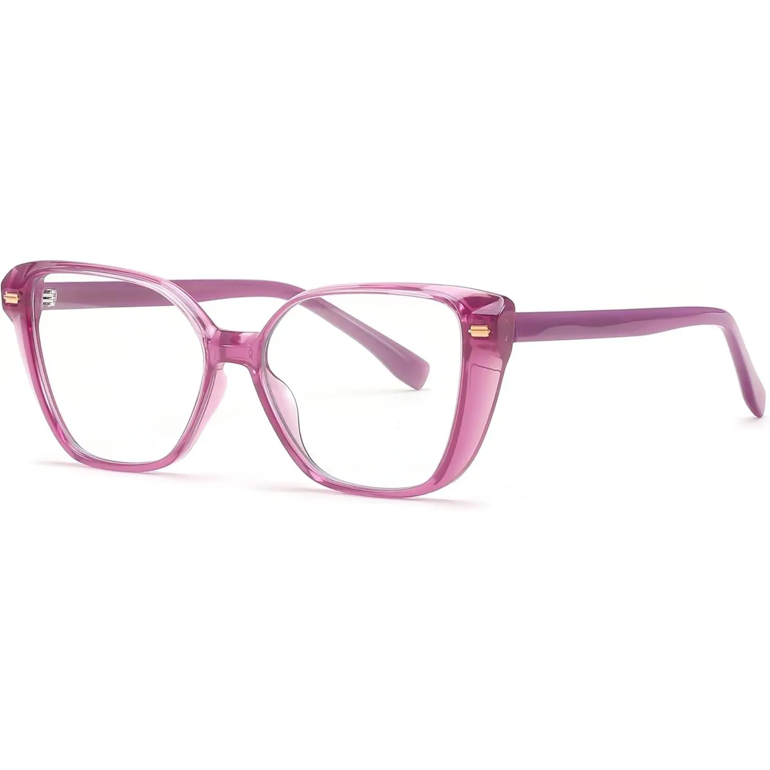 FEISEDY Cat Eye Blue Light Glasses for Women Anti Glare Eyestrain Computer Game Glasse B0123