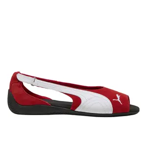 PUMA Womens Speedcat Slip On Casual Sandals Casual - Red, White