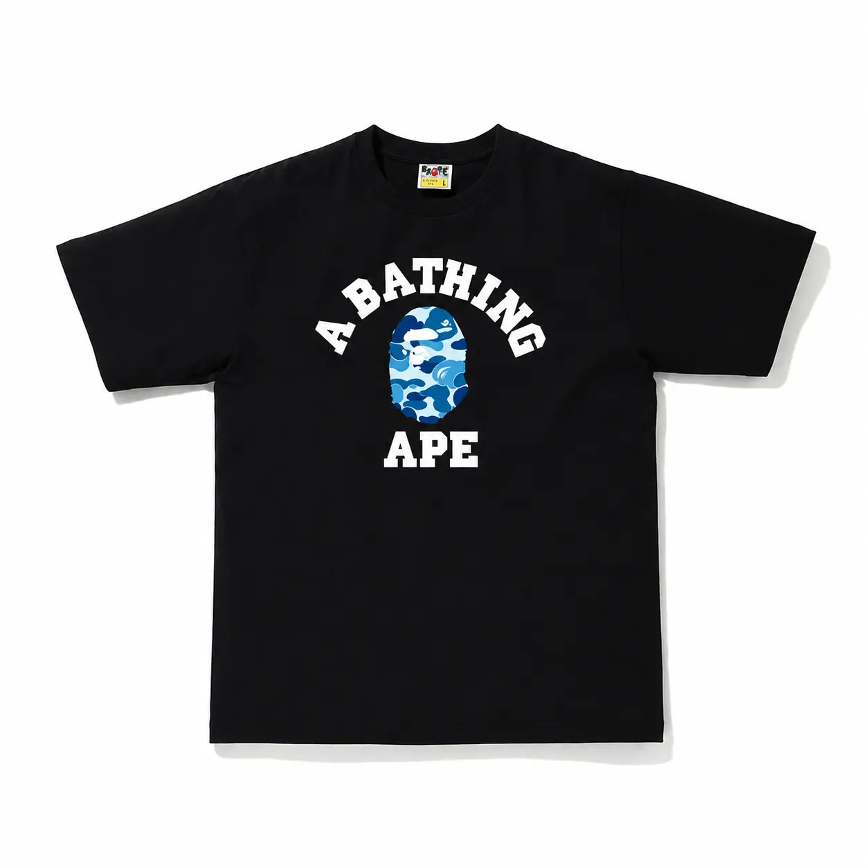 BAP3 ABC Camo College Tee Black/Blue