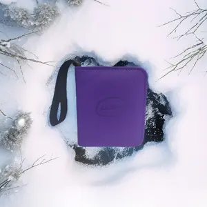 Mini Card Binder Single Pocket, Ultra-Light Small Collection Album, Holds 40 Cards, Top Load Ring Binder, Ideal for Tcg Mtg Sports Games