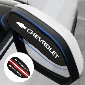 Chevrolet Automotive Accessories, Rear View Mirror Rain Visors 2-Piece Set, Compatible with Trax, Cruze, Malibu, Camaro & More