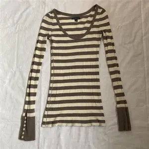 Gothic Punk T-shirt Fashion Stripes Aesthetic Long Sleeve Y2K Harajuku Woman Clothing Emo Tops Slim Pullover Tees Spring Fall