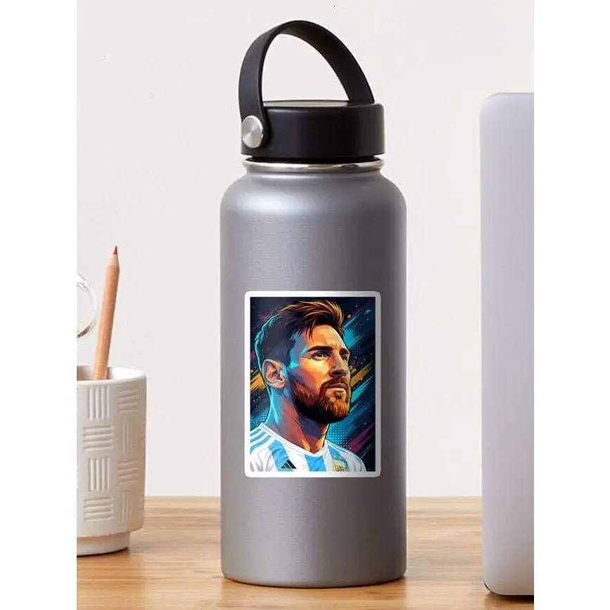 Lionel Messi Pop Art Portrait Sticker