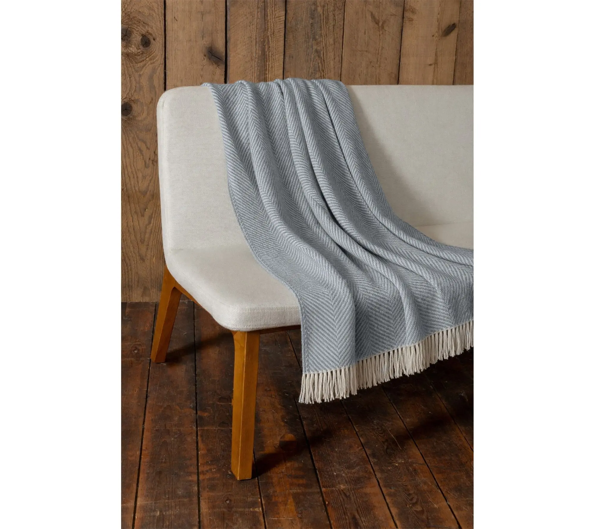Alicia Adams XL 70x50 Chevron Alpaca Blanket with Fringe
