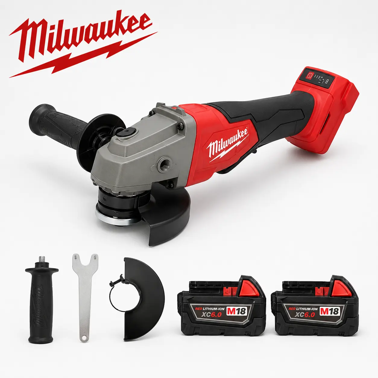 Milwaukee M18 FUEL Angle Grinder  4-1/2" Brushless Grinding Tool With 8500 RPM Speed For Metal Cutting, Welding, Automotive Repair, Construction And DIY Workshop Projects