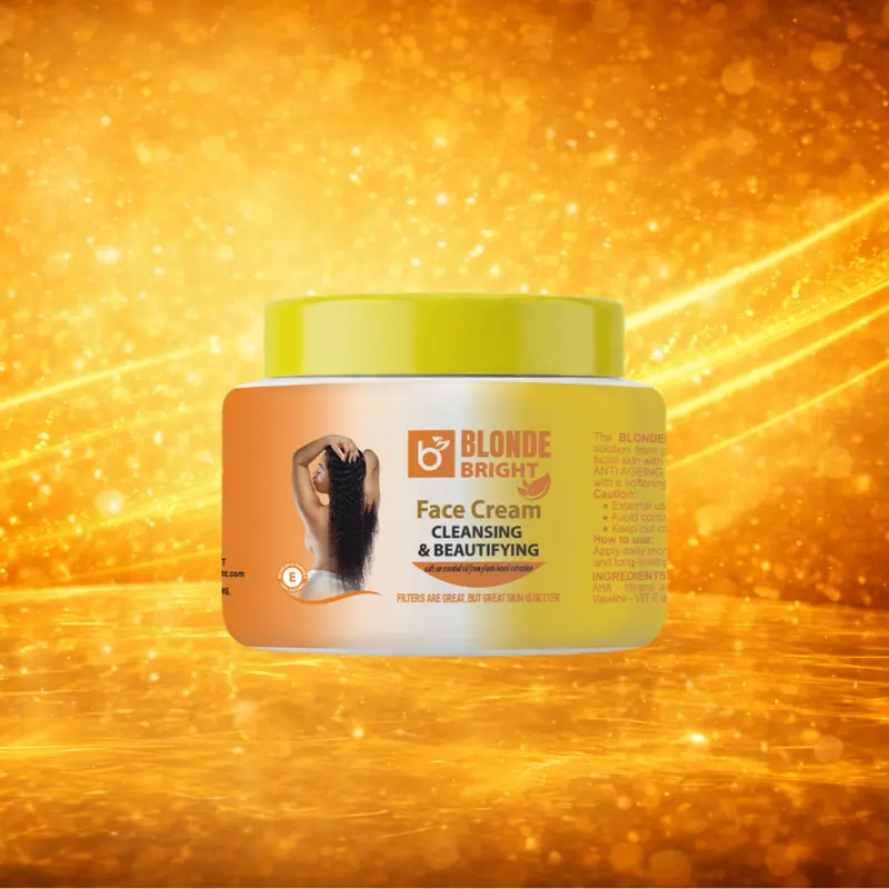 BLONDEBRIGHT Fragrant Facial Skin Moisturizer for Face - Daily Beauty Care Jar, 135 mL