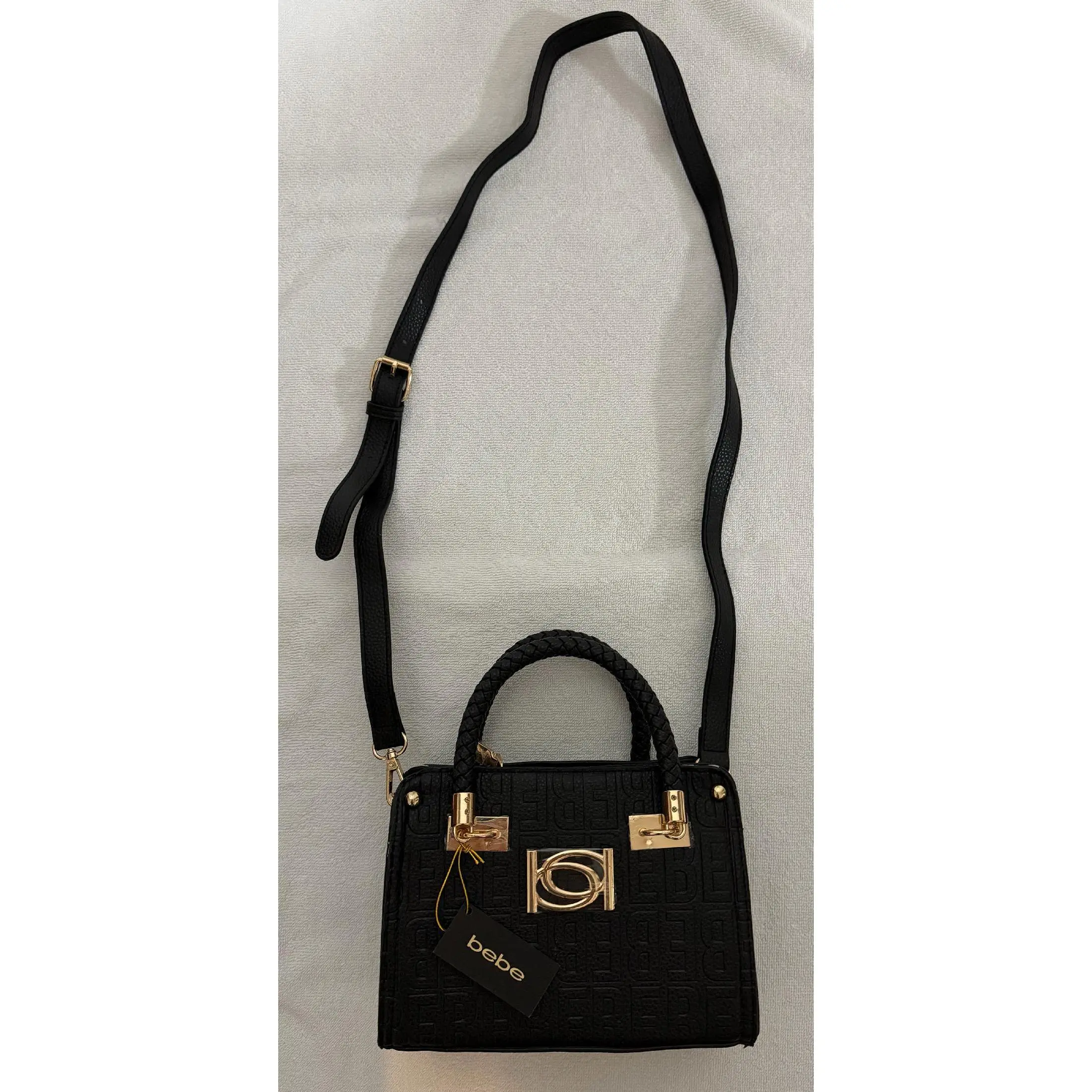 Bebe Alexandra Small Satchel Crossbody - NEW