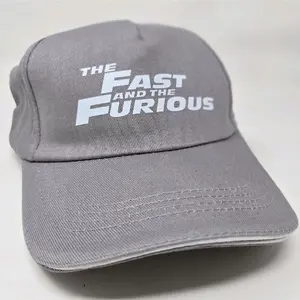 The Fast and the Furious Hat Autographed by Chad Lindberg Jesse Official Logo Hand Signed Gray Curved Brim Collectible