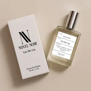 Novel Noir Eat Me Up de Parfum 60ml - Bold Seductive Scent Extrait Du Parfum 60ML 2 OZ Regular Edition with Bergamot Ambroxan Geranium & Vetiver Notes