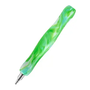 Twist-On Dual-Threaded Premium Drill Pen - Seafoam Swirl