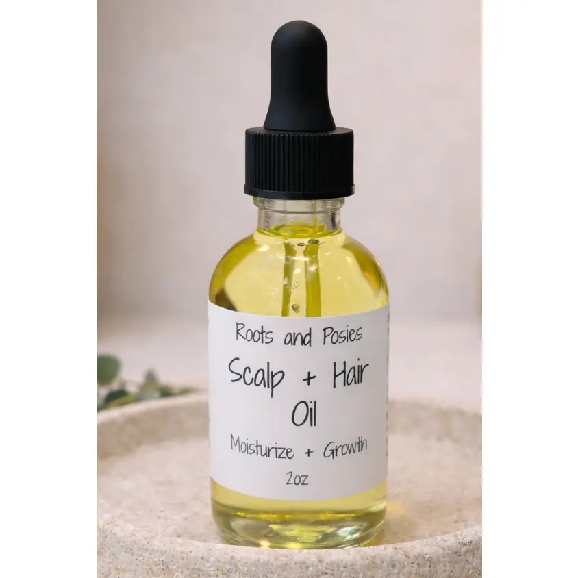 Scalp & Hair Oil for Nourishment, Strength & Healthy Growth