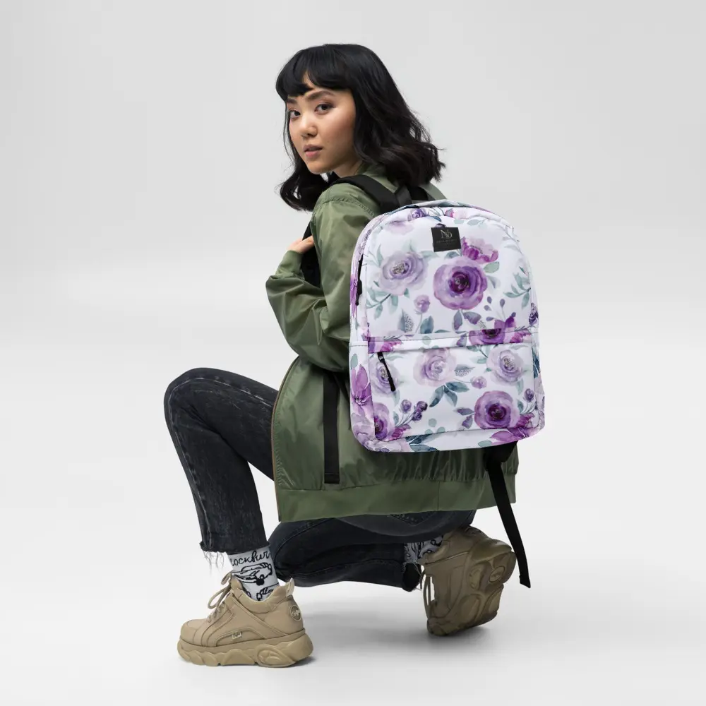 Nova District Lilac Bloom Backpack