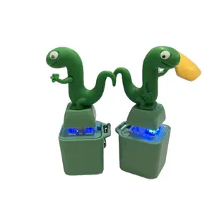 Decompression Button Keychain with Sound and Light Features Press to Release Pressure and Emitting Sound for Stress Relief