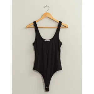 Scoop Neck Bodysuit Tank