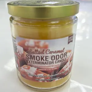 Salted Caramel Candle for Home Decor and Ornaments