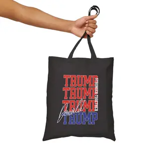 Cotton Trump Stronger Tote Bag