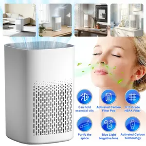 Air Purifier for Large Room, Cleans 2,400 ft² in 30 Mins, 3-Stage True HEPA, 360° Airflow, Ultra-Quiet 20dB Sleep Mode for Pets Dander, Odor and Smoke#Summervibes