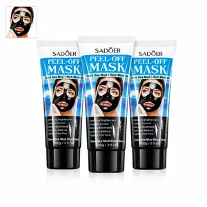 3PCS Dead Sea Mud Black Mask + Mineral-Rich Peel-Off Cleansing Mask Skin Repair