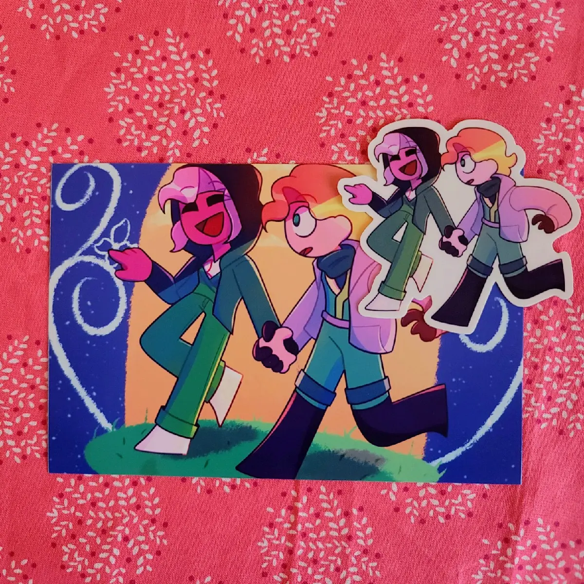 Ninjago: Llorumi (Postcard and Sticker)