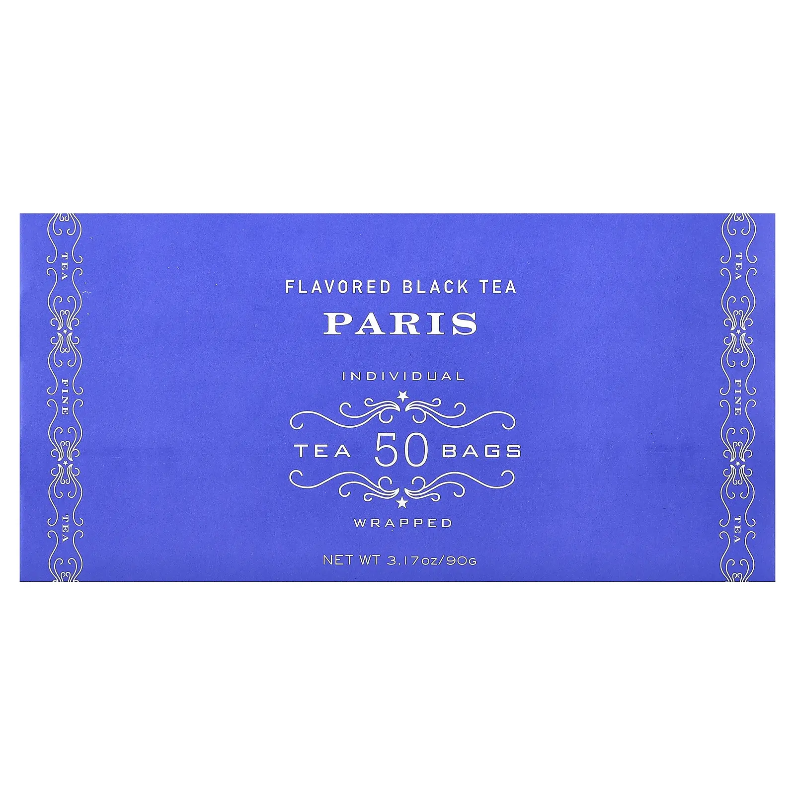 Harney & Sons Flavored Black Tea, Paris, 50 Tea Bags, 3.17 oz (90 g)