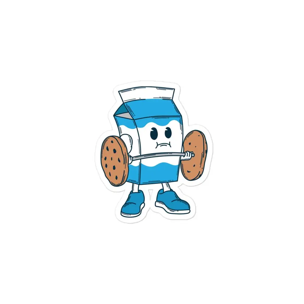 Cookies and Milk Sticker