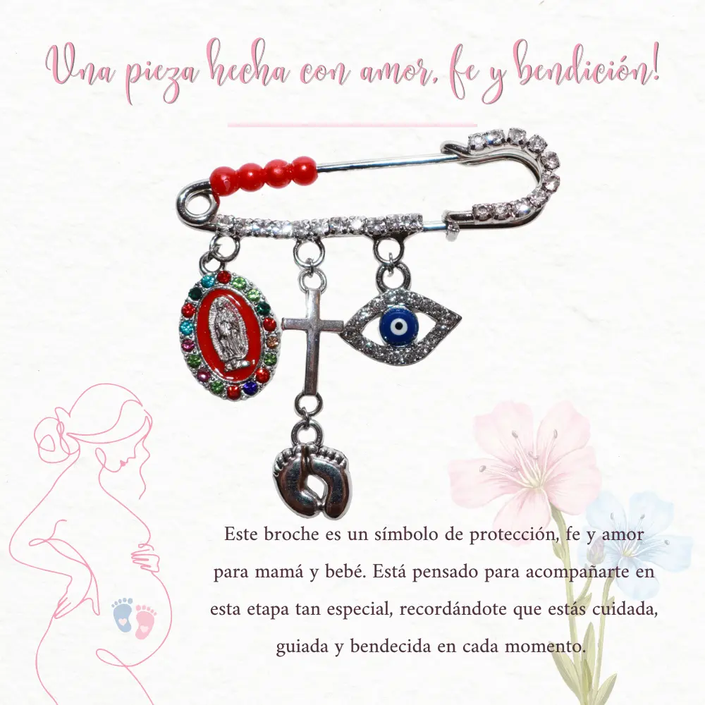 Protection Brooch for Pregnancy & Baby