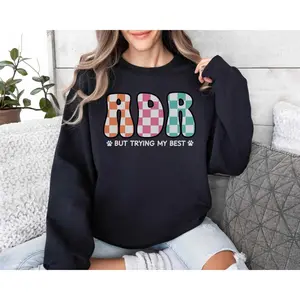 ADR Veterinarian Sweatshirt – Funny Veterinary Medicine Crewneck, Vet Tech T-Shirt, Cute Graduation Gift For Vet Students