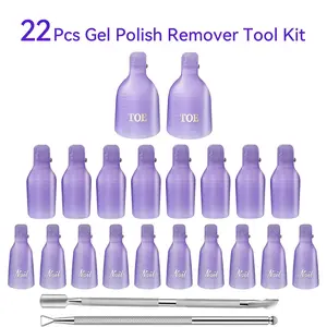 Nail tools nail polish remover toe clips, special toe clips set, easily remove stubborn nail polish