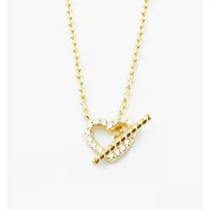 Heart Toggle Necklace