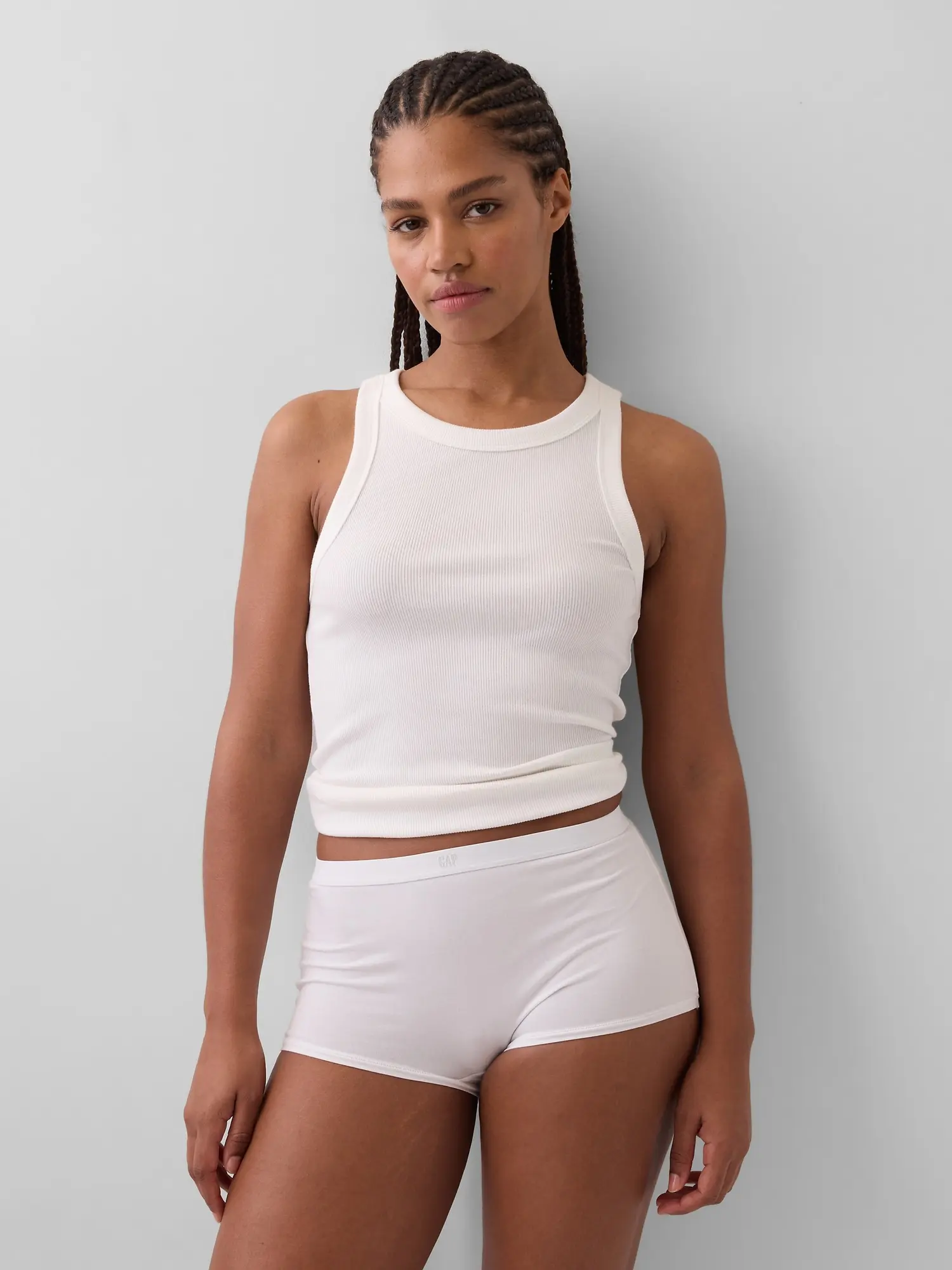 Gap Women's Organic Stretch Cotton High Rise Shorty
