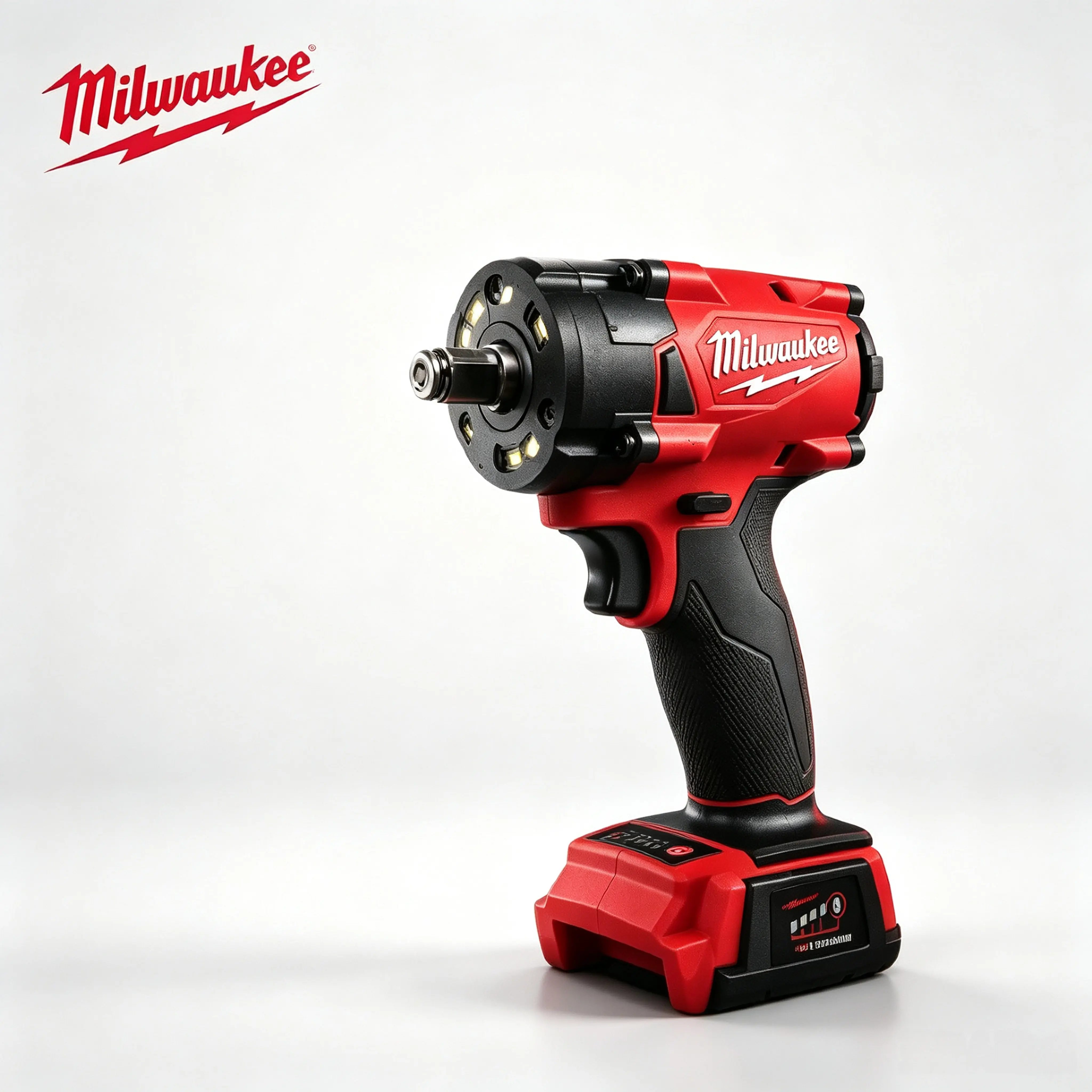 MILWAUKEE M18 FIW212 18V 1/2In High Torque Impact Wrench Kit For Tire  Work power tool