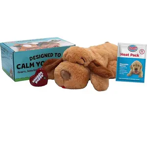 Original Snuggle Puppy Toys - Heartbeat Puppy for Dogs - Pet Anxiety Relief and Calming Aid - Comfort Dog Toys for Behavioral Training
