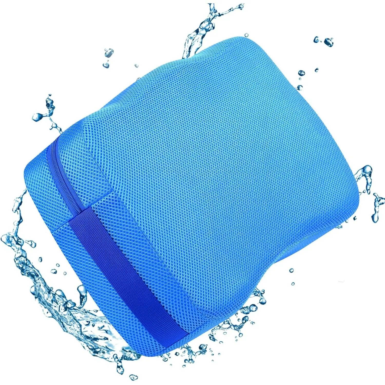 Hot Tub Booster Seat for Adults, Weighted  Cushion with Non-Slip Bottom, Quick Dry 4D Air Mesh Hot Tub Pillow Accessories for Indoor and Outdoor (16.6" x 12" x 5")