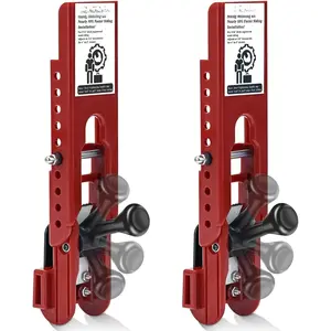 Siding Installation Tools, Siding Mounting Kit with Adjustable Reveals, Lap Siding Gauge Made of Polycarbonate  (Red, 5/16 Inch)