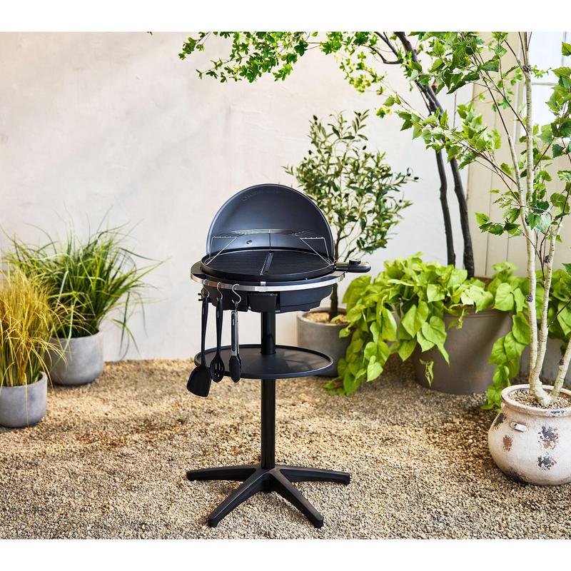 GreenPan 2-in-1 Portable Indoor/Outdoor Electric Grill w/Griddle Plate