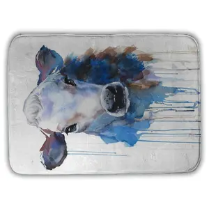 Begin Home Decor 5930-2417-AN369 17 x 24 in. Watercolor Jersey Cow Bath Mat - Farm Animal Home Decor