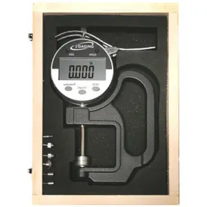 iGaging 1" Digital Thickness Gauge Set - Quick Release, Lever Handle, Digital Readout, Multiple Contact Points (Tools & Hardware, Physical Measuring Instrument)