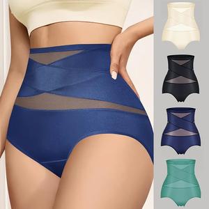4 Pieces of High-Waisted ShapingPanties -Slimming, Compression,Hip-Lifting, Post-Partum AbdominalShaping, Comfortable, Breathable,Soft, Ladies' Essential for Fall andWinter Shapewear Womenswear SexyBasic summerwins